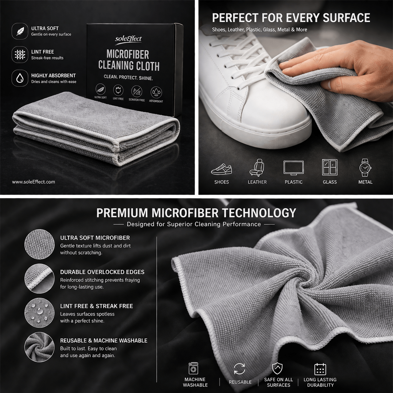 Instant Shoe Foam Cleaner - Starter Kit