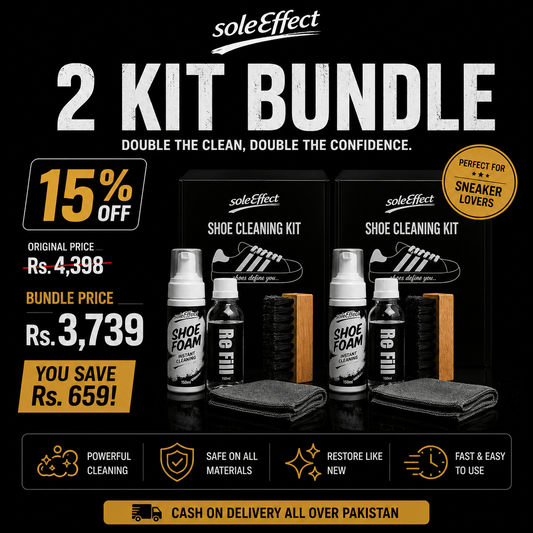 SoleEffect 2 KIT Bundle - Save 15% & Keep Your Sneakers Fresh Longer