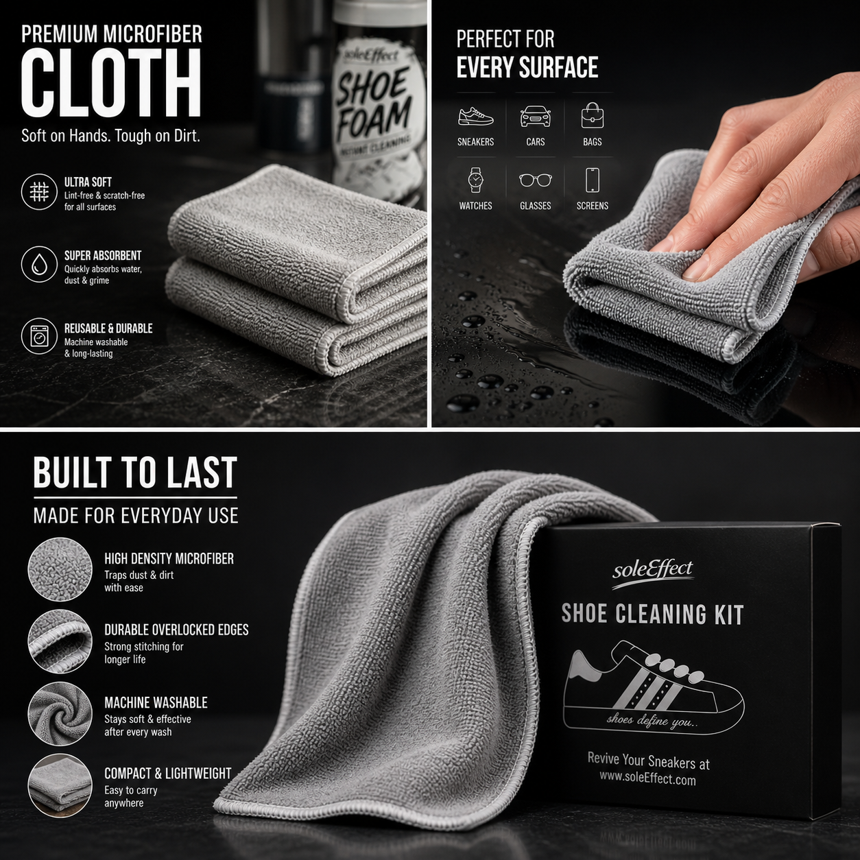 SoleEffect Microfiber Cloth