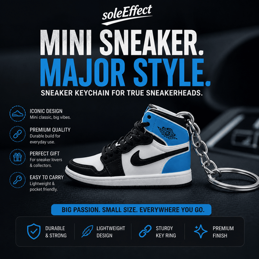 Mini Sneaker Keychain — The Perfect Accessory for Sneaker Lovers